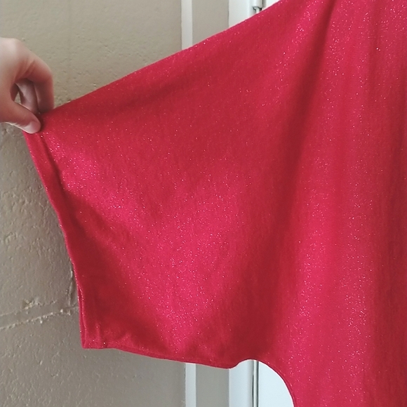 EUC Lane Bryant Size 18/20 Red Top - Picture 6 of 7